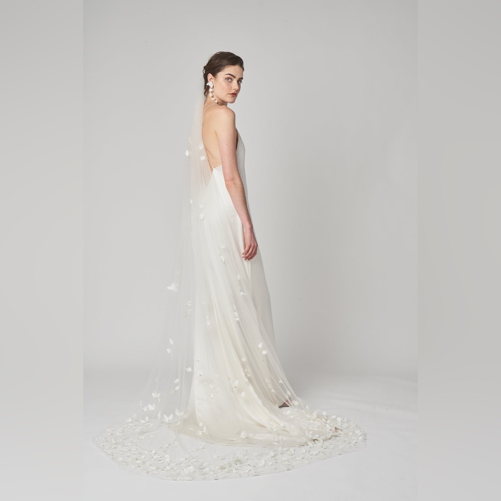 Alexandra Grecco Lennon veil. Worn only during ceremony and photos.